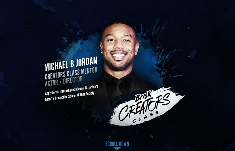 Brisk Creators Class - Microsite