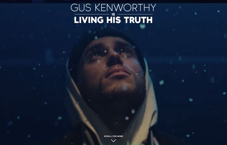 Gus Kenworthy is Living His Truth - Microsite