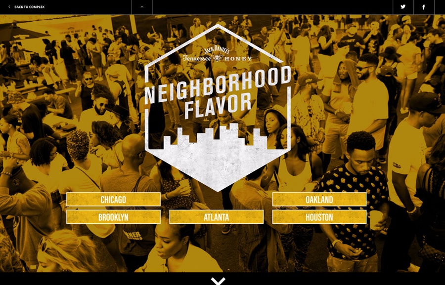 Jack Daniels Tennessee Honey - Neighborhood Flavor - Microsite