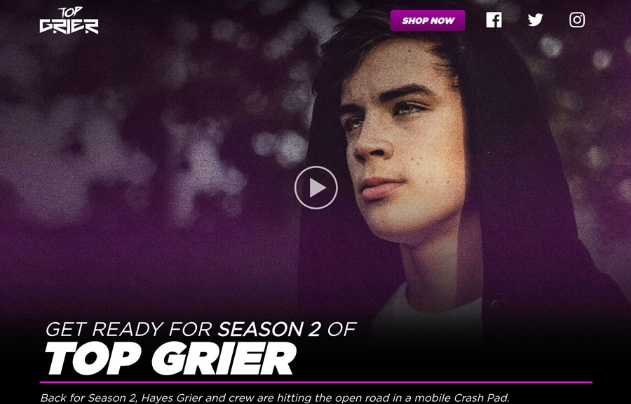 Top Grier - Microsite